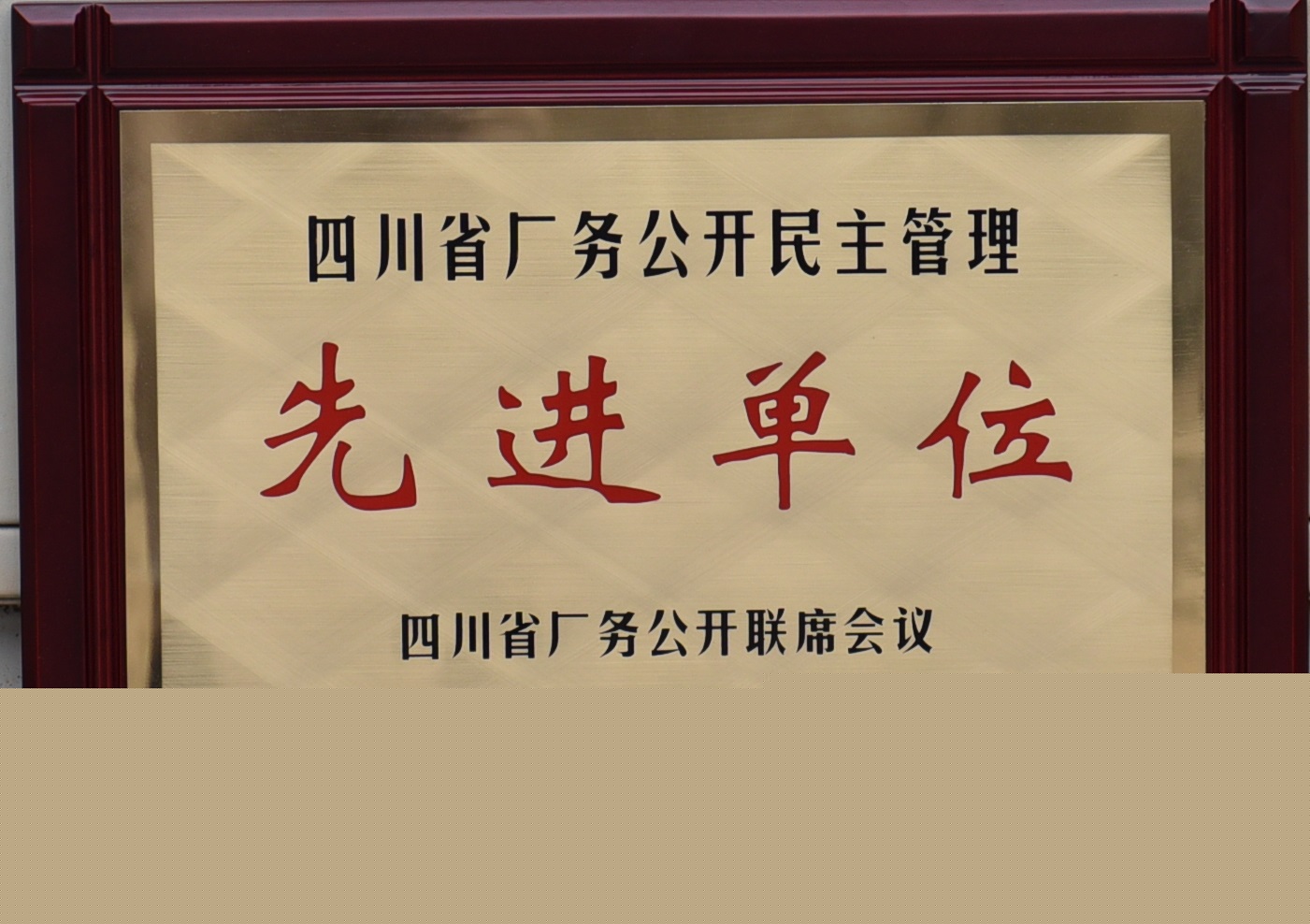 四川省廠務(wù)公開(kāi)民主管理先進(jìn)單位